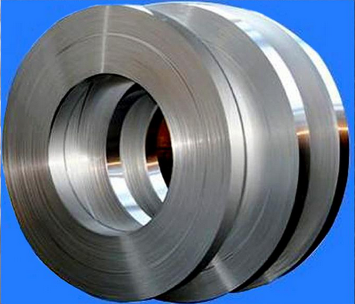 Single coated silver-plated stainless steel band