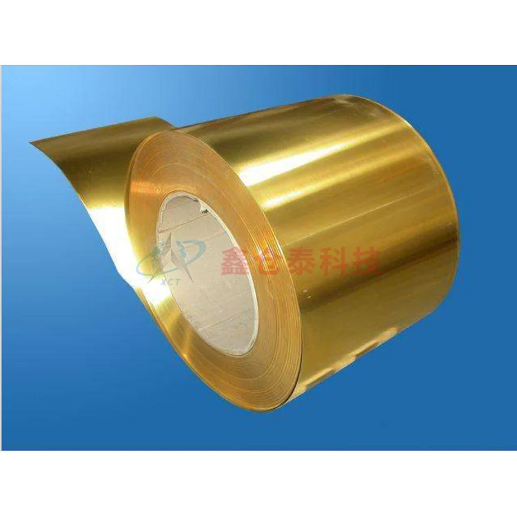 Double-sided gold-plated steel band